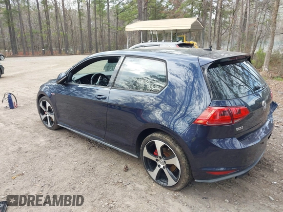 2016 Volkswagen Golf GTI S with VIN 3VWYT7AU1GM037714, listed as a IAAI auction lot 41840958 with 92,170 mi miles. Bid and sale history available at carsss.com. Image 3.