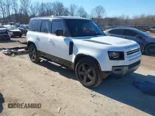 2024 Land Rover Defender X-Dynamic SE with VIN SALE27EU9R2302644, listed as a IAAI auction lot 41344698 with 12,688 mi miles and . Bid and sale history available at DreamBid. Image 1.