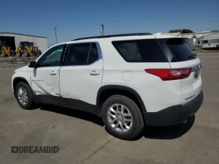 2020 Chevrolet Traverse LT Cloth z VIN 1GNEVGKW2LJ289356, wystawiony jako Copart lot #57358875 z przebiegiem 46 847 mil mil oraz Szkoda całkowita • Salvage title. Historia ofert i sprzedaży dostępna na DreamBid. Obrazek 2.