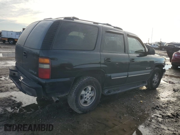 2002 Chevrolet Tahoe LS with VIN 1GNEC13V22R278981, listed as a Copart auction lot 87921455 with 318,518 mi miles and Salvage Title. Bid and sale history available at carsss.com. Image 3.