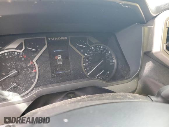2022 Toyota Tundra SR5 с VIN 5TFLA5DA5NX028109, выставлен на аукционе Copart как лот 64657125 с пробегом Не указан миль и Чистый • Clean title. История ставок и продаж доступна на DreamBid. Изображение 9.