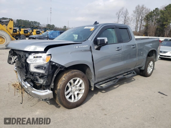 2024 Chevrolet Silverado 1500 LT with VIN 1GCRDDED6RZ329678, listed as a Copart auction lot 43390915 with Not Provided miles and Salvage Title. Bid and sale history available at DreamBid. Image 1.