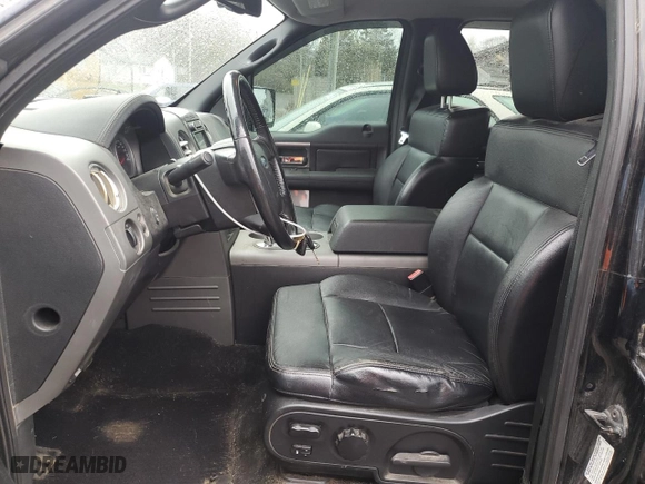 2008 Ford F-150 XLT with VIN 1FTPW14V98FA61008, listed as a Copart auction lot 52536455 with 175,308 mi miles and Salvage Title. Bid and sale history available at carsss.com. Image 7.