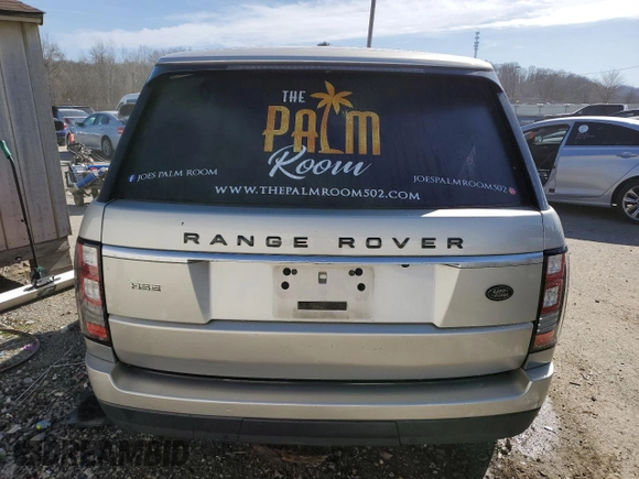 2013 Land Rover Range Rover HSE with VIN SALGS2DF5DA102616, listed as a Copart auction lot 49685145 with 140,608 mi miles and Non repairable. Bid and sale history available at DreamBid. Image 6.