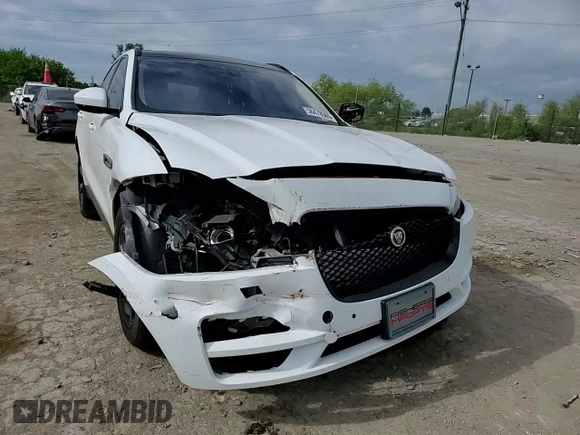 2017 Jaguar F-Pace 20d Premium with VIN SADCJ2BN7HA097612, listed as a Copart auction lot 56478565 with 114,495 mi miles and Salvage title. Bid and sale history available at DreamBid. Image 14.