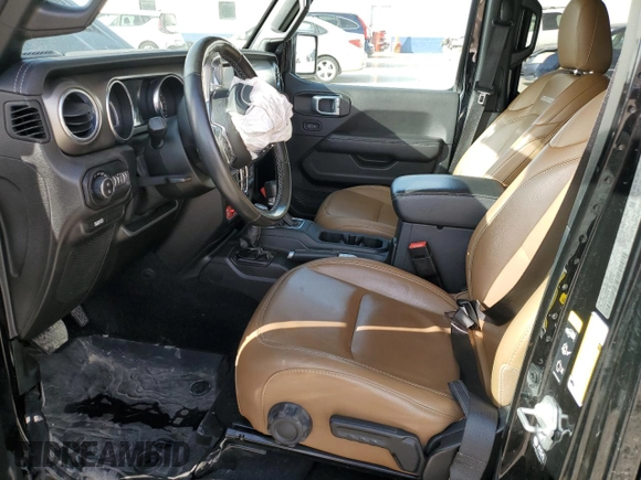 2021 Jeep Gladiator Rubicon с VIN 1C6JJTBM4ML500287, выставлен на аукционе Copart как лот 47615385 с пробегом 34 792 миль миль и Списание • Salvage title. История ставок и продаж доступна на DreamBid. Изображение 7.