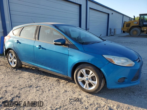 2013 Ford Focus SE with VIN 1FADP3K24DL370018, listed as a Copart auction lot 52604585 with 87,329 mi miles and Clean Title. Bid and sale history available at carsss.com. Image 4.
