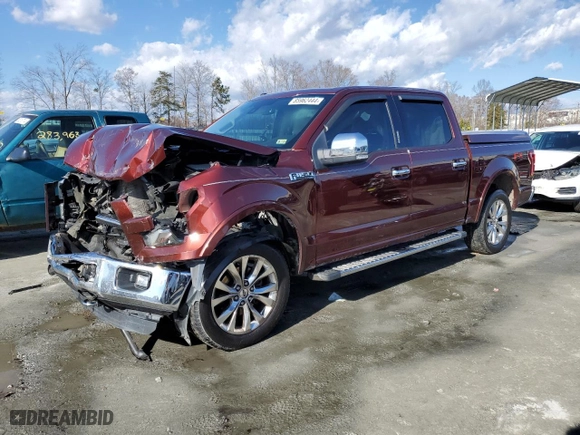 2016 Ford F-150 XLT with VIN 1FTEW1EF9GFB42202, listed as a Copart auction lot 85962444 with 136,923 mi miles and Non Repairable. Bid and sale history available at carsss.com. Image 1.