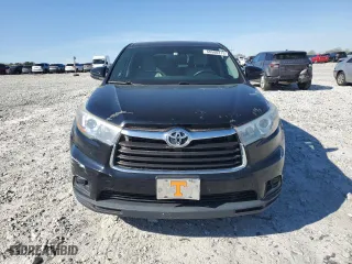 2016 Toyota Highlander LE with VIN 5TDZARFH9GS020096, listed as a Copart auction lot 50500315 with 115,157 mi miles and Clean Title. Bid and sale history available at carsss.com. Image 5.