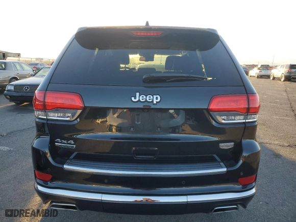 2016 Jeep Grand Cherokee Summit with VIN 1C4RJFJM2GC339991, listed as a Copart auction lot 87731645 with 68,549 mi miles and Salvage Title. Bid and sale history available at carsss.com. Image 6.