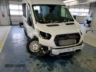 2024 Ford Transit Cargo with VIN 1FTBR1C88RKA39474, listed as a Copart auction lot 86339884 with Not Provided miles and Salvage Title. Bid and sale history available at DreamBid. Image 12.