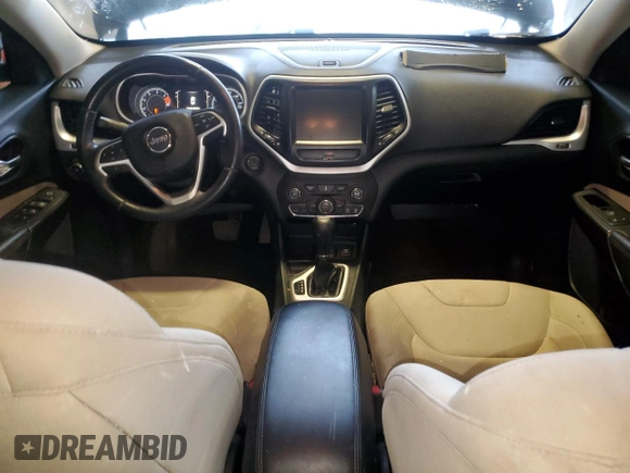 2016 Jeep Cherokee Latitude with VIN 1C4PJLCB9GW189779, listed as a Copart auction lot 47960975 with 166,466 mi miles and Salvage Title. Bid and sale history available at carsss.com. Image 8.