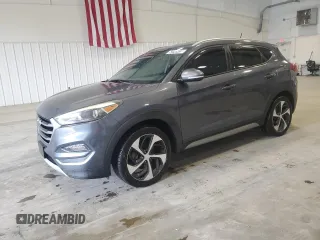 2017 Hyundai Tucson Sport with VIN KM8J3CA26HU346549, listed as a Copart auction lot 52741415 with 102,779 mi miles and Clean Title. Bid and sale history available at DreamBid. Image 1.