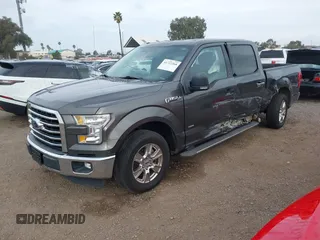2015 Ford F-150 XL with VIN 1FTEW1CG4FKE75957, listed as a IAAI auction lot 41722268 with 109,496 mi miles. Bid and sale history available at carsss.com. Image 2.