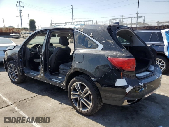 2019 Acura MDX with VIN 5J8YD4H34KL013933, listed as a Copart auction lot 46175195 with 0 mi miles and Salvage Title. Bid and sale history available at carsss.com. Image 2.