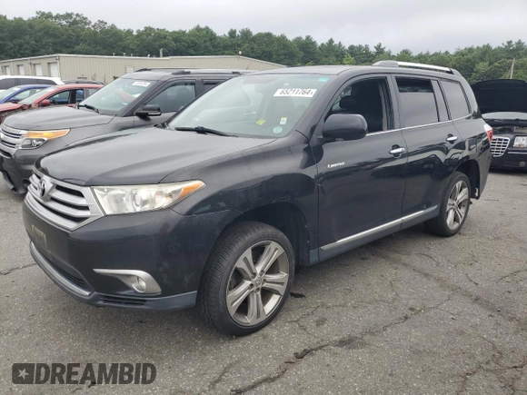 2011 Toyota Highlander Limited z VIN 5TDDK3EH0BS047928, wystawiony jako Copart lot #65211764 z przebiegiem 176 558 mil mil oraz Szkoda całkowita • Salvage title. Historia ofert i sprzedaży dostępna na DreamBid. Obrazek 1.