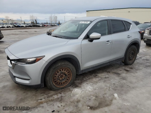 2017 Mazda CX-5 Sport with VIN JM3KFBBL5H0145872, listed as a Copart auction lot 84170704 with 105,873 mi miles and Salvage Title. Bid and sale history available at carsss.com. Image 1.