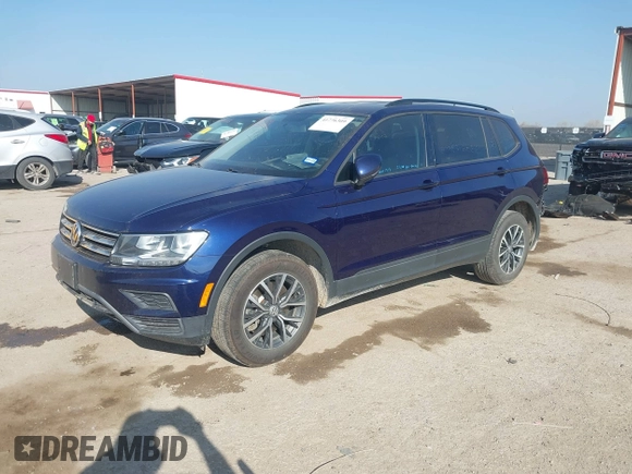 2021 Volkswagen Tiguan S with VIN 3VV1B7AXXMM012292, listed as a IAAI auction lot 41776309 with 109,369 mi miles and . Bid and sale history available at DreamBid. Image 18.