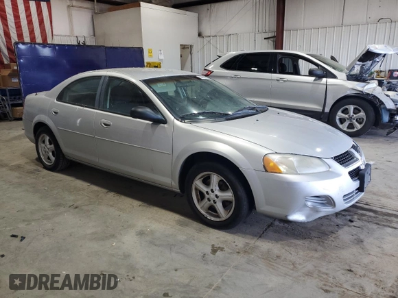 2005 Dodge Stratus z VIN 1B3EL46J55N689405, wystawiony jako Copart lot #58950025 z przebiegiem 150 574 mil mil oraz Tytuł czysty. Historia ofert i sprzedaży dostępna na DreamBid. Obrazek 4.