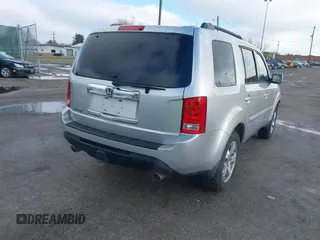 2013 Honda Pilot EX-L with VIN 5FNYF3H76DB013332, listed as a IAAI auction lot 41193240 with 121,308 mi miles and . Bid and sale history available at DreamBid. Image 4.