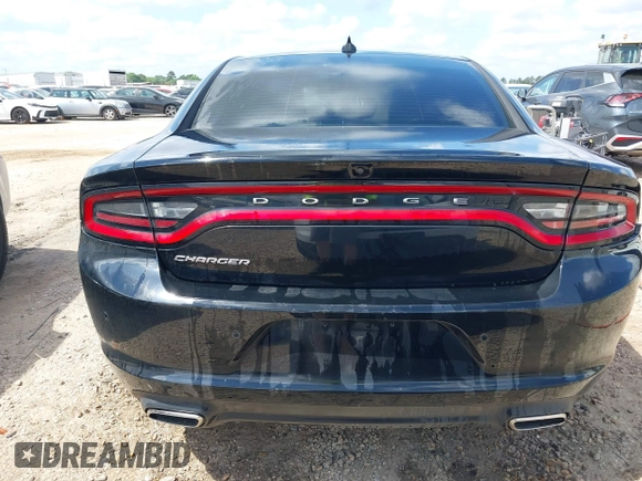 2023 Dodge Charger SXT with VIN 2C3CDXBG2PH550671, listed as a IAAI auction lot 42123200 with 50,818 mi miles. Bid and sale history available at carsss.com. Image 16.