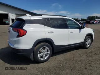 2020 GMC Terrain SLE with VIN 3GKALMEV8LL108210, listed as a Copart auction lot 53311865 with 216,100 mi miles and Clean Title. Bid and sale history available at carsss.com. Image 3.