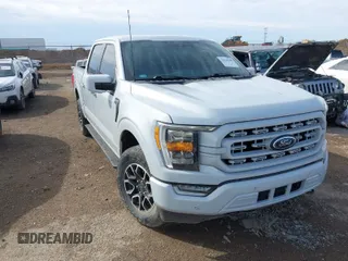 2021 Ford F-150 XL with VIN 1FTEW1EP0MKE55635, listed as a IAAI auction lot 41636980 with 44,299 mi miles. Bid and sale history available at carsss.com. Image 1.