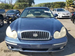 2004 Hyundai Sonata GLS with VIN KMHWF35HX4A019062, listed as a Copart auction lot 49721485 with 234,570 mi miles and Salvage Title. Bid and sale history available at carsss.com. Image 5.