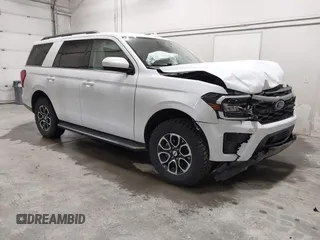 2023 Ford Expedition XLT with VIN 1FMJU1J83PEA51200, listed as a IAAI auction lot 42309932 with 43,965 mi miles and . Bid and sale history available at DreamBid. Image 1.