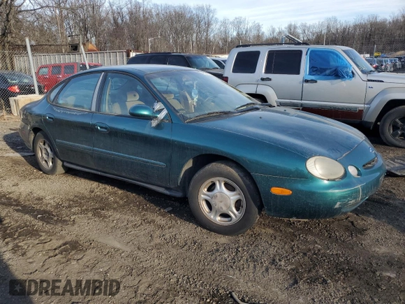 1996 Ford Taurus GL with VIN 1FALP52U1TA126586, listed as a Copart auction lot 46276755 with 125,786 mi miles and Salvage Title. Bid and sale history available at carsss.com. Image 4.