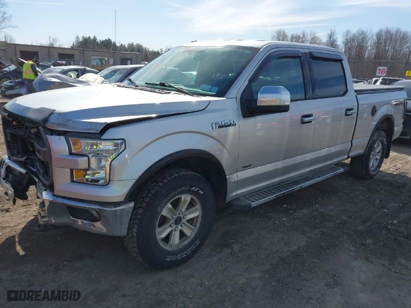 2015 Ford F-150 XLT w/HD Payload Pkg with VIN 1FTFW1EG3FFA42978, listed as a IAAI auction lot 41829308 with 66,642 mi miles. Bid and sale history available at carsss.com. Image 2.