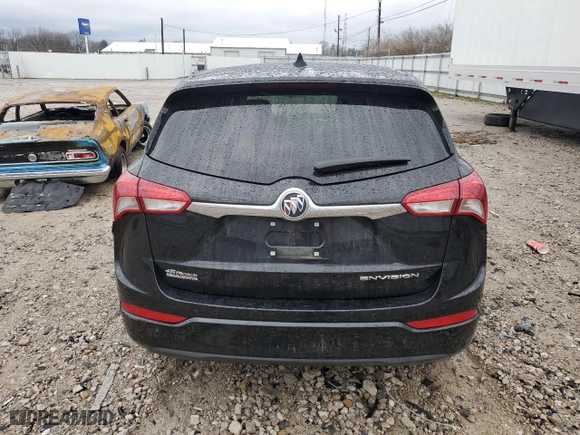 2020 Buick Envision Preferred with VIN LRBFXBSA5LD135025, listed as a Copart auction lot 43317555 with 48,113 mi miles and Salvage Title. Bid and sale history available at carsss.com. Image 6.