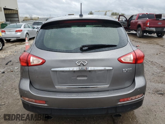 2010 Infiniti EX Journey with VIN JN1AJ0HR4AM752348, listed as a Copart auction lot 81100644 with 219,820 mi miles and Salvage Title. Bid and sale history available at DreamBid. Image 6.