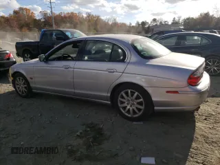 2002 Jaguar S-Type with VIN SAJDA03P22GM36867, listed as a Copart auction lot 79027454 with 52,489 mi miles and Salvage Title. Bid and sale history available at DreamBid. Image 2.