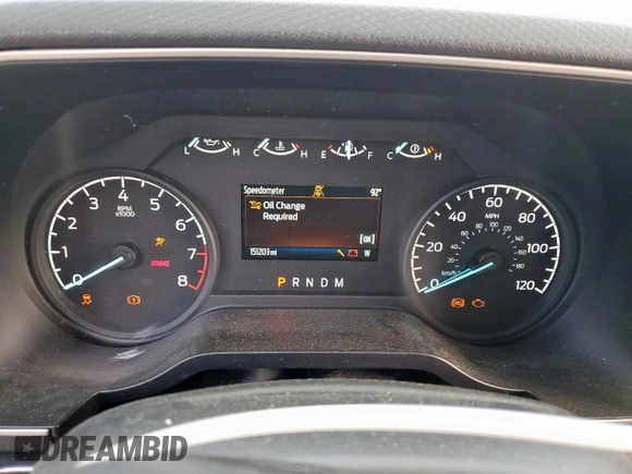 2021 Ford F-150 XL with VIN 1FTFW1E50MFB62183, listed as a Copart auction lot 60079265 with 151,203 mi miles and Salvage title. Bid and sale history available at DreamBid. Image 9.