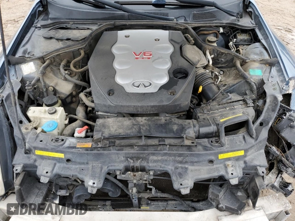 2005 Infiniti G35 Coupe with VIN JNKCV54E25M401064, listed as a Copart auction lot 42576515 with 217,108 mi miles and Salvage Title. Bid and sale history available at carsss.com. Image 11.
