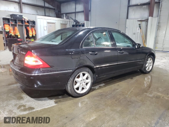2003 Mercedes-Benz C 240 с VIN WDBRF81J23F370894, выставлен на аукционе Copart как лот 41789815 с пробегом 150 855 миль миль и Чистый • Clean title. История ставок и продаж доступна на DreamBid. Изображение 3.