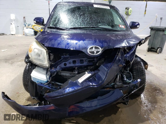 2008 Scion xD with VIN JTKKU10458J028509, listed as a Copart auction lot 75828604 with 148,335 mi miles and Salvage Title. Bid and sale history available at DreamBid. Image 5.