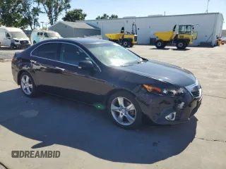 2011 Acura TSX with VIN JH4CU2F66BC018463, listed as a Copart auction lot 61601255 with 159,037 mi miles and Salvage title. Bid and sale history available at DreamBid. Image 4.