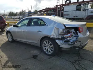 2015 Chevrolet Malibu LTZ with VIN 1G11F5SL9FF325610, listed as a Copart auction lot 48084305 with 107,533 mi miles and Salvage Title. Bid and sale history available at carsss.com. Image 2.