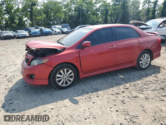 2010 Toyota Corolla with VIN 2T1BU4EE0AC444091, listed as a Copart auction lot 60593595 with 179,227 mi miles and Salvage title. Bid and sale history available at DreamBid. Image 1.