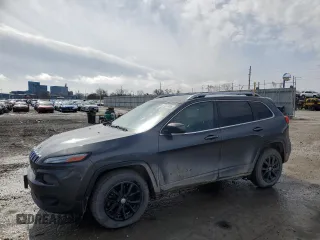 2015 Jeep Cherokee Latitude with VIN 1C4PJMCB8FW714755, listed as a Copart auction lot 51433485 with 174,632 mi miles and Salvage Title. Bid and sale history available at carsss.com. Image 1.