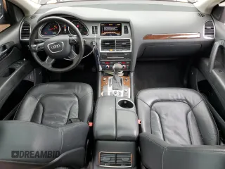 2012 Audi Q7 Premium Plus with VIN WA1LGBFE6CD002978, listed as a Copart auction lot 68976494 with 116,353 mi miles and Salvage title. Bid and sale history available at DreamBid. Image 8.