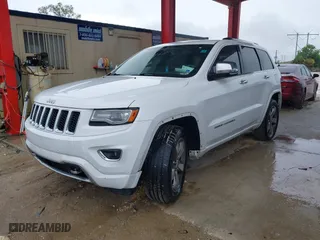 2014 Jeep Grand Cherokee Overland with VIN 1C4RJFCT4EC337564, listed as a IAAI auction lot 41982886 with 191,412 mi miles. Bid and sale history available at carsss.com. Image 17.