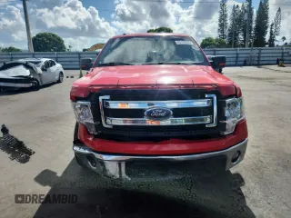 2014 Ford F-150 XL with VIN 1FTFW1CT3EFC74625, listed as a Copart auction lot 62128225 with 223,803 mi miles and Salvage title. Bid and sale history available at DreamBid. Image 5.
