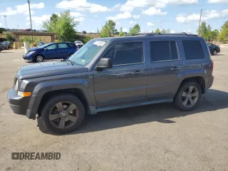 2014 Jeep Patriot Latitude with VIN 1C4NJPFA1ED812807, listed as a Copart auction lot 55102965 with 119,949 mi miles and Clean Title. Bid and sale history available at carsss.com. Image 1.