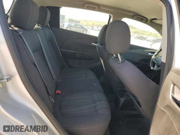 2014 Chevrolet Sonic LT with VIN 1G1JC6SH0E4213296, listed as a Copart auction lot 52858575 with 106,050 mi miles and Clean Title. Bid and sale history available at carsss.com. Image 10.