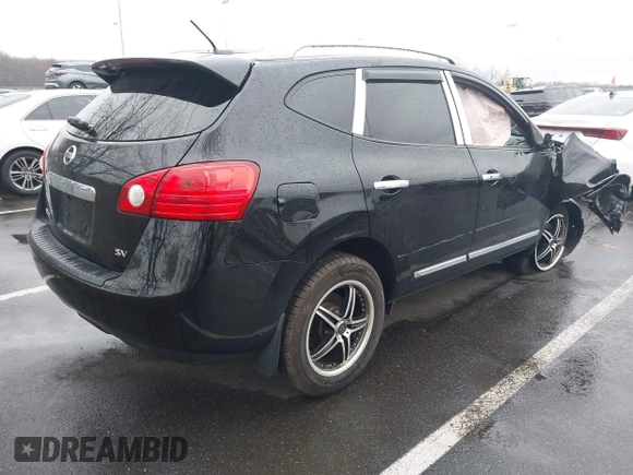 2013 Nissan Rogue SL with VIN JN8AS5MT8DW525508, listed as a IAAI auction lot 41909220 with 63,059 mi miles. Bid and sale history available at carsss.com. Image 4.