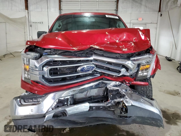 2022 Ford F-150 XL z VIN 1FTFW1E87NKD49276, wystawiony jako Copart lot #50747885 z przebiegiem 54 252 mil mil oraz Szkoda całkowita • Salvage title. Historia ofert i sprzedaży dostępna na DreamBid. Obrazek 5.