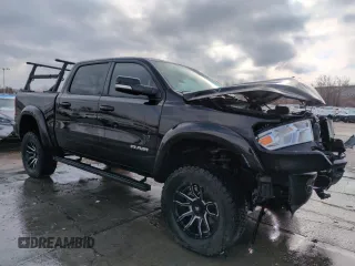 2022 Ram 1500 Big Horn with VIN 1C6SRFFTXNN314498, listed as a Copart auction lot 51780115 with 19,913 mi miles and Salvage Title. Bid and sale history available at carsss.com. Image 4.